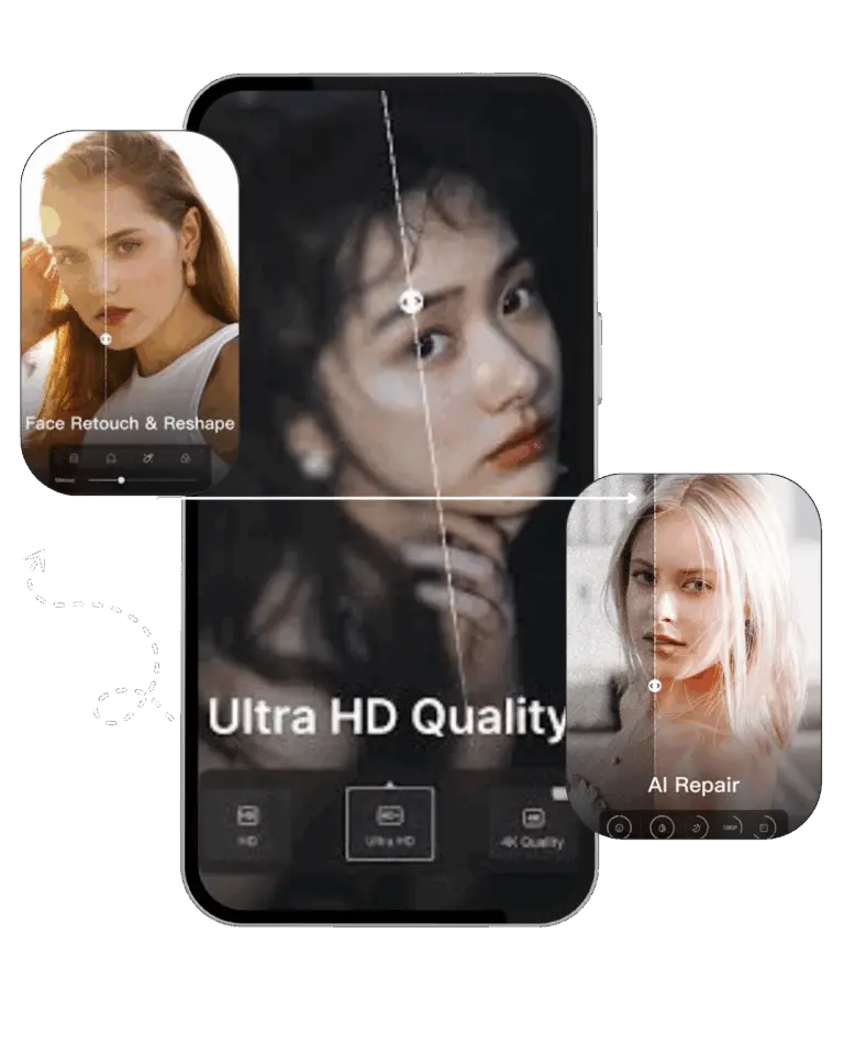 Wink video retouching tool